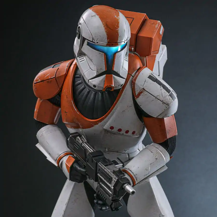 Star Wars: The Clone Wars 1/6 Clone Commando Boss Hot Toys Exkluzív akciófigura 30 cm termékfotó