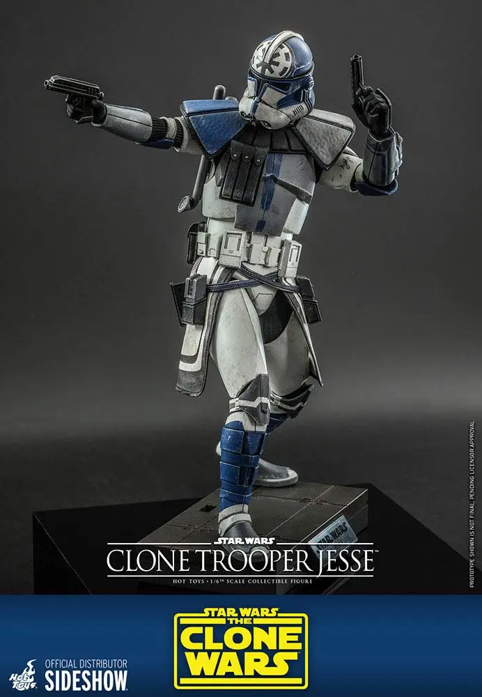 Star Wars The Clone Wars 1/6 Clone Trooper Jesse akciófigura 30 cm termékfotó