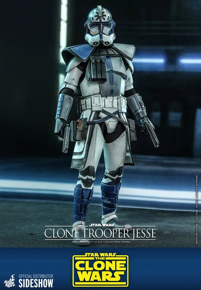 Star Wars The Clone Wars 1/6 Clone Trooper Jesse akciófigura 30 cm termékfotó