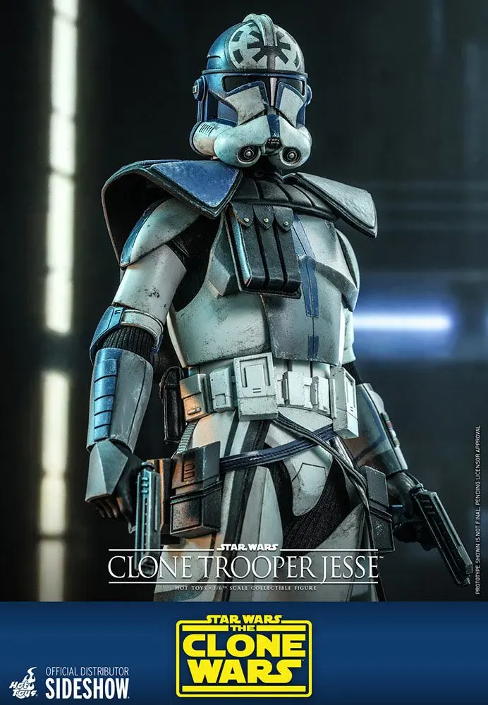 Star Wars The Clone Wars 1/6 Clone Trooper Jesse akciófigura 30 cm termékfotó