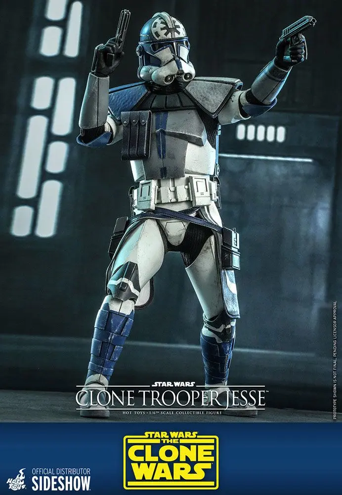 Star Wars The Clone Wars 1/6 Clone Trooper Jesse akciófigura 30 cm termékfotó