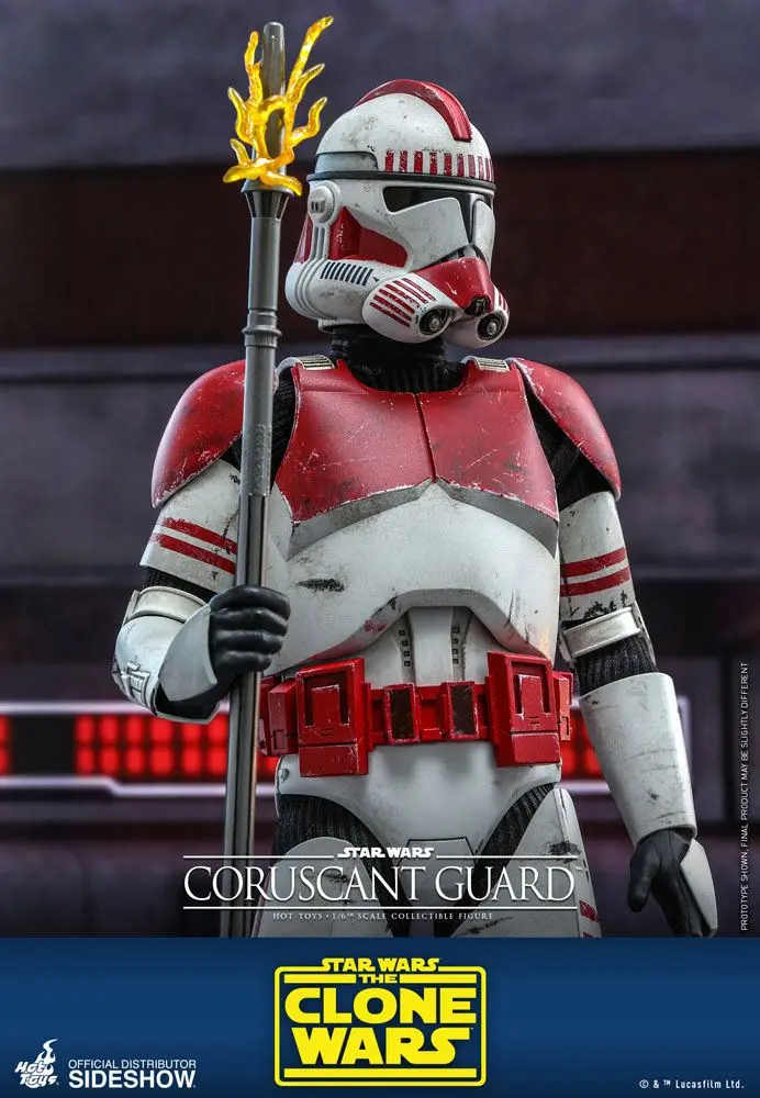 Star Wars The Clone Wars 1/6 Coruscant Guard akciófigura 30 cm termékfotó