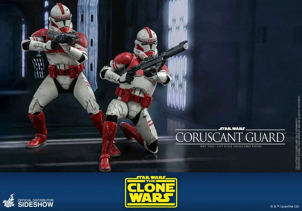 Star Wars The Clone Wars 1/6 Coruscant Guard akciófigura 30 cm termékfotó