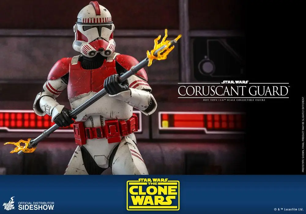 Star Wars The Clone Wars 1/6 Coruscant Guard akciófigura 30 cm termékfotó