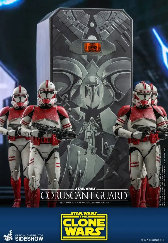 Star Wars The Clone Wars 1/6 Coruscant Guard akciófigura 30 cm termékfotó
