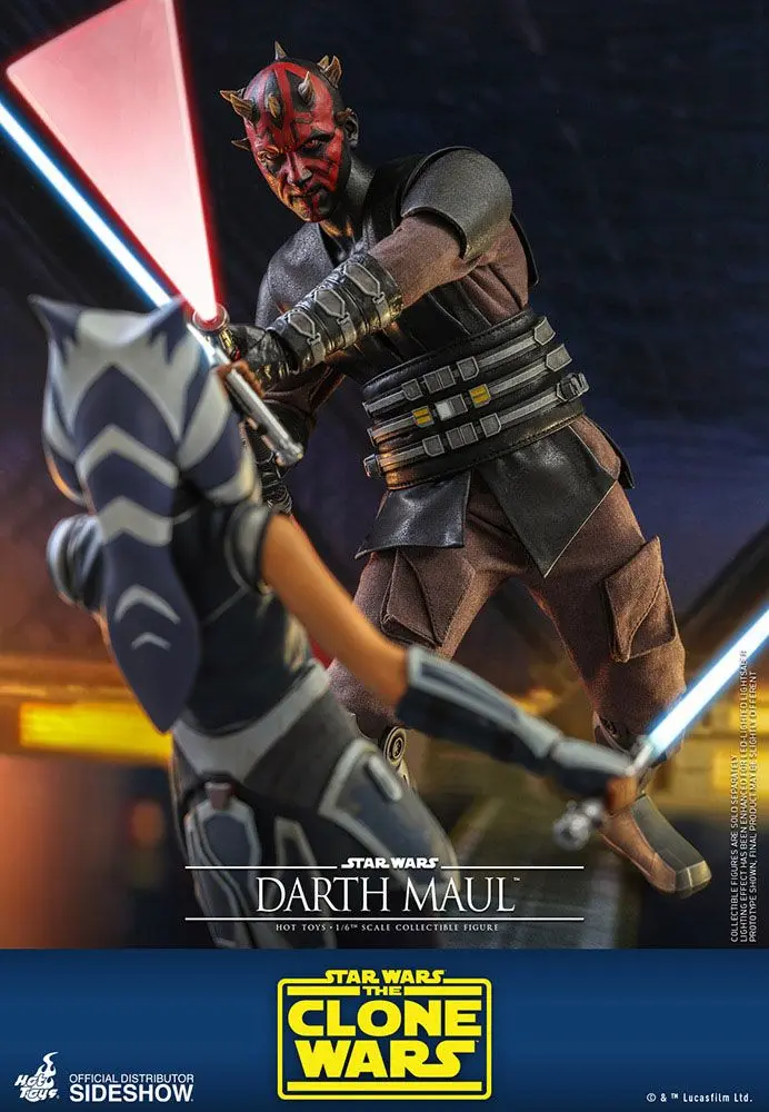 Star Wars The Clone Wars 1/6 Darth Maul akciófigura 29 cm termékfotó