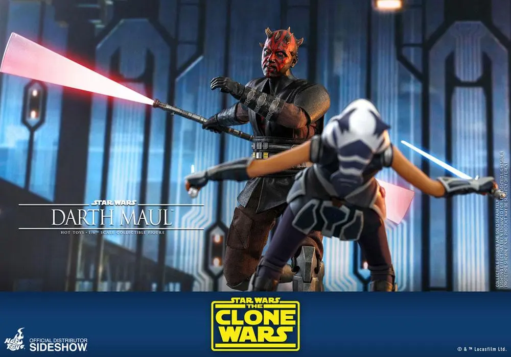 Star Wars The Clone Wars 1/6 Darth Maul akciófigura 29 cm termékfotó