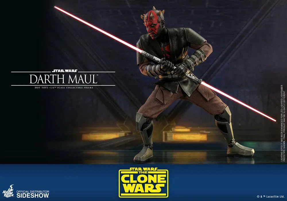 Star Wars The Clone Wars 1/6 Darth Maul akciófigura 29 cm termékfotó