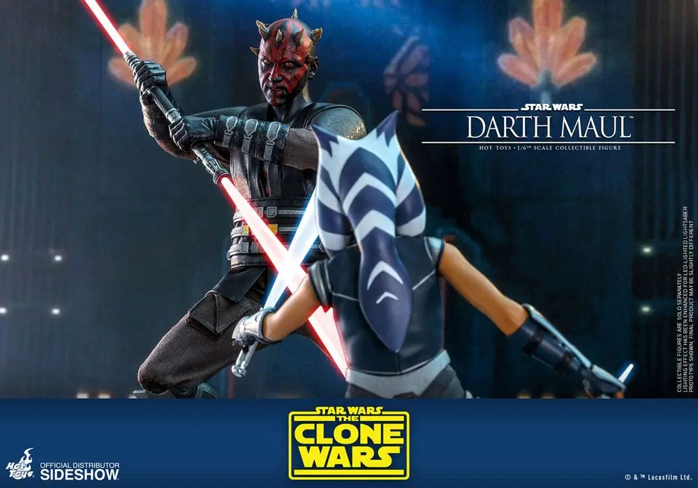 Star Wars The Clone Wars 1/6 Darth Maul akciófigura 29 cm termékfotó