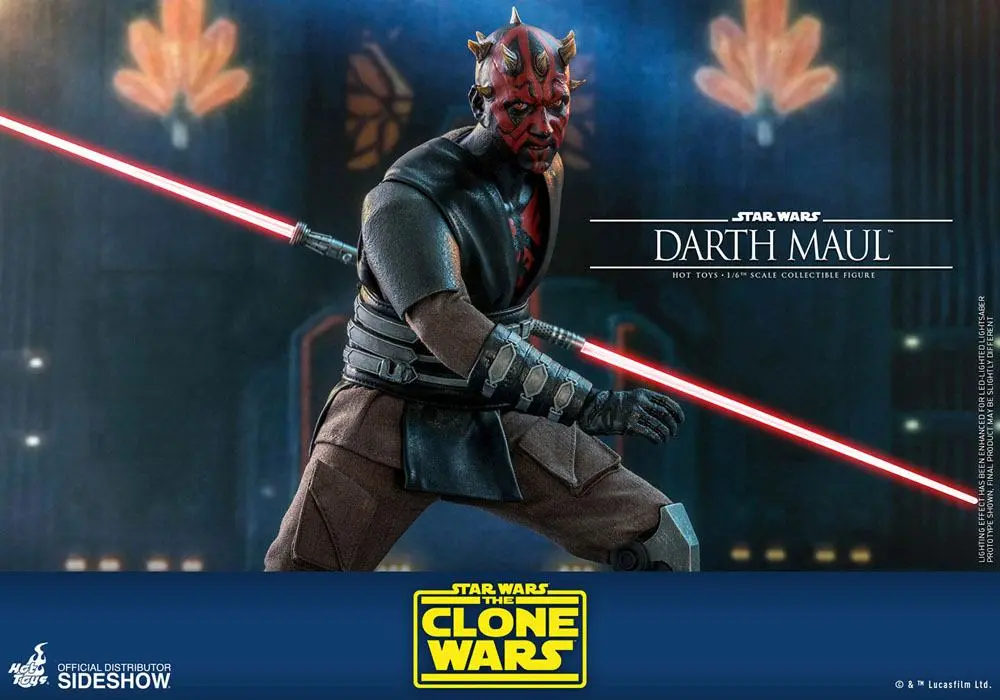 Star Wars The Clone Wars 1/6 Darth Maul akciófigura 29 cm termékfotó