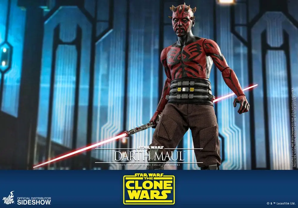 Star Wars The Clone Wars 1/6 Darth Maul akciófigura 29 cm termékfotó