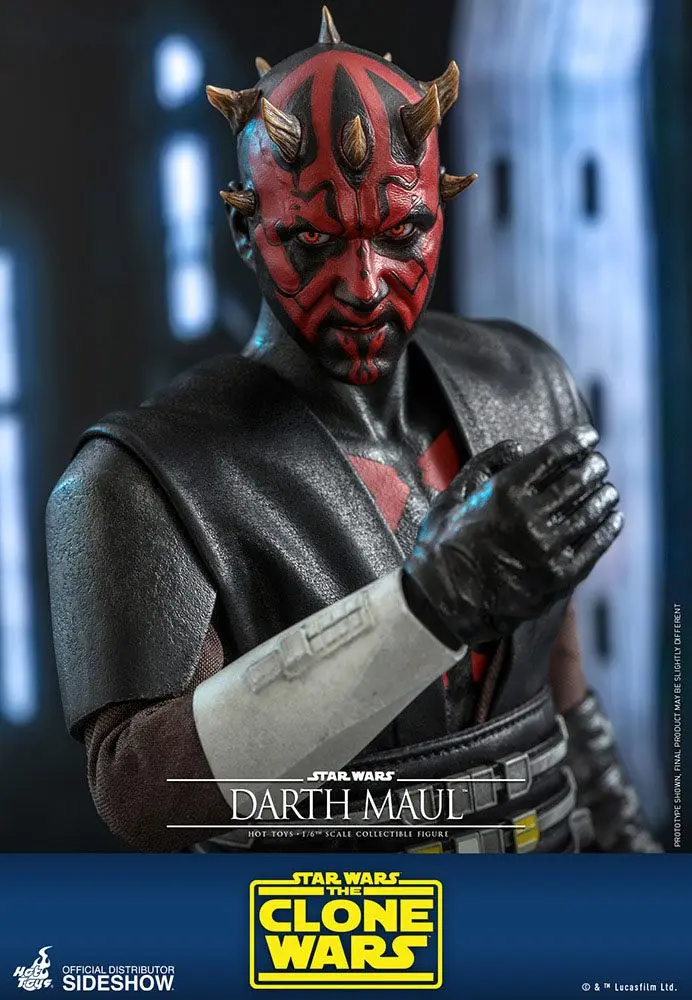 Star Wars The Clone Wars 1/6 Darth Maul akciófigura 29 cm termékfotó