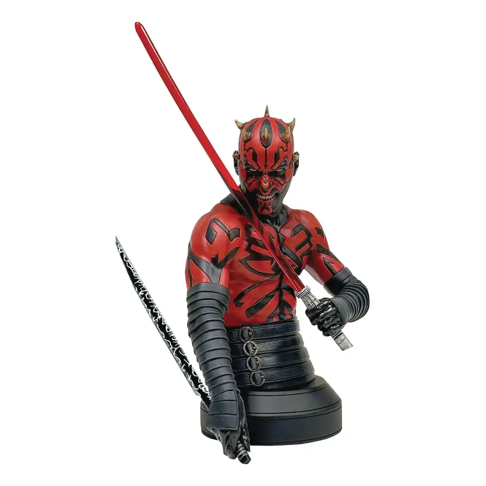 Star Wars: The Clone Wars 1/6 Darth Maul (Shirtless) mellszobor figura 15 cm termékfotó