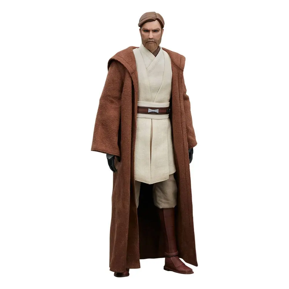 Star Wars The Clone Wars Action Figure 1/6 Obi-Wan Kenobi 30 cm termékfotó