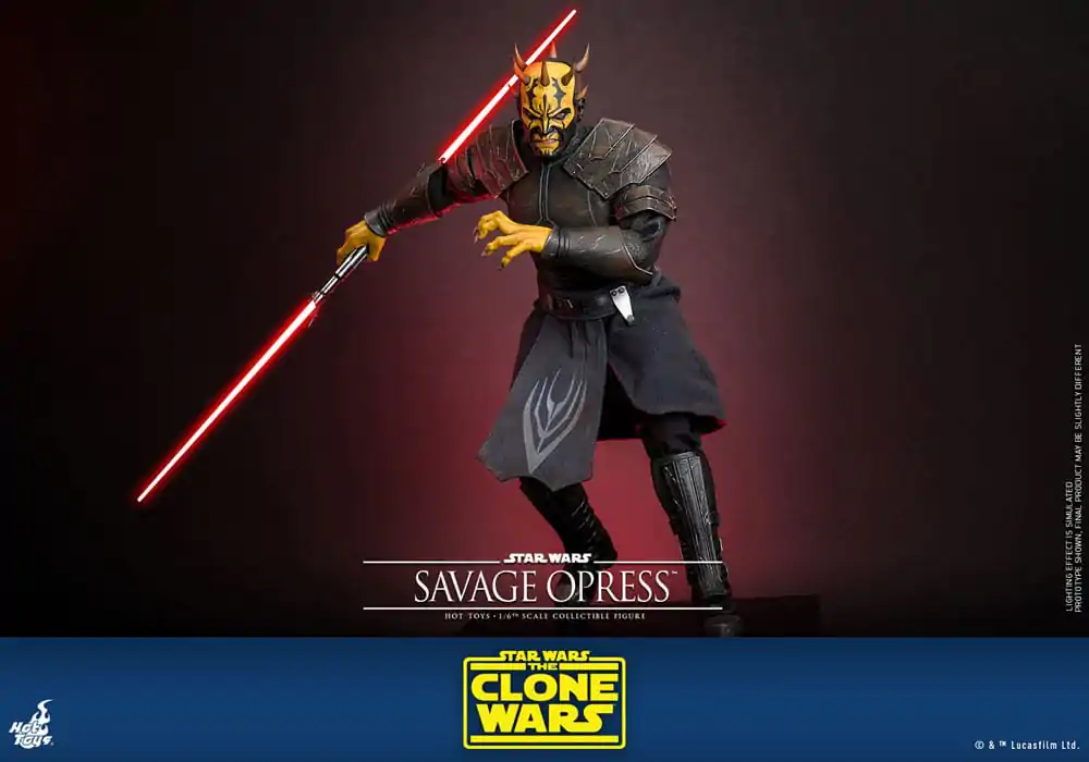 Star Wars: The Clone Wars 1/6 Savage Opress akciófigura 34 cm termékfotó