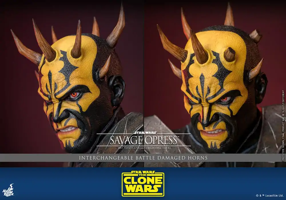 Star Wars: The Clone Wars 1/6 Savage Opress akciófigura 34 cm termékfotó