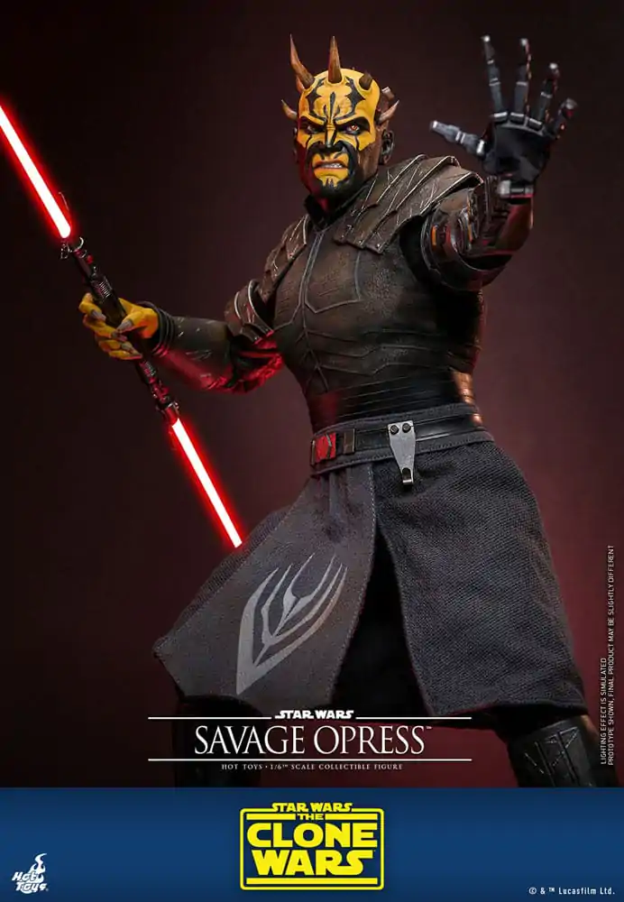 Star Wars: The Clone Wars 1/6 Savage Opress akciófigura 34 cm termékfotó