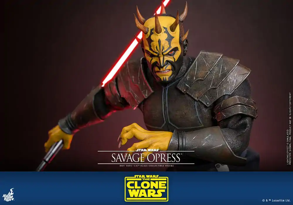 Star Wars: The Clone Wars 1/6 Savage Opress akciófigura 34 cm termékfotó