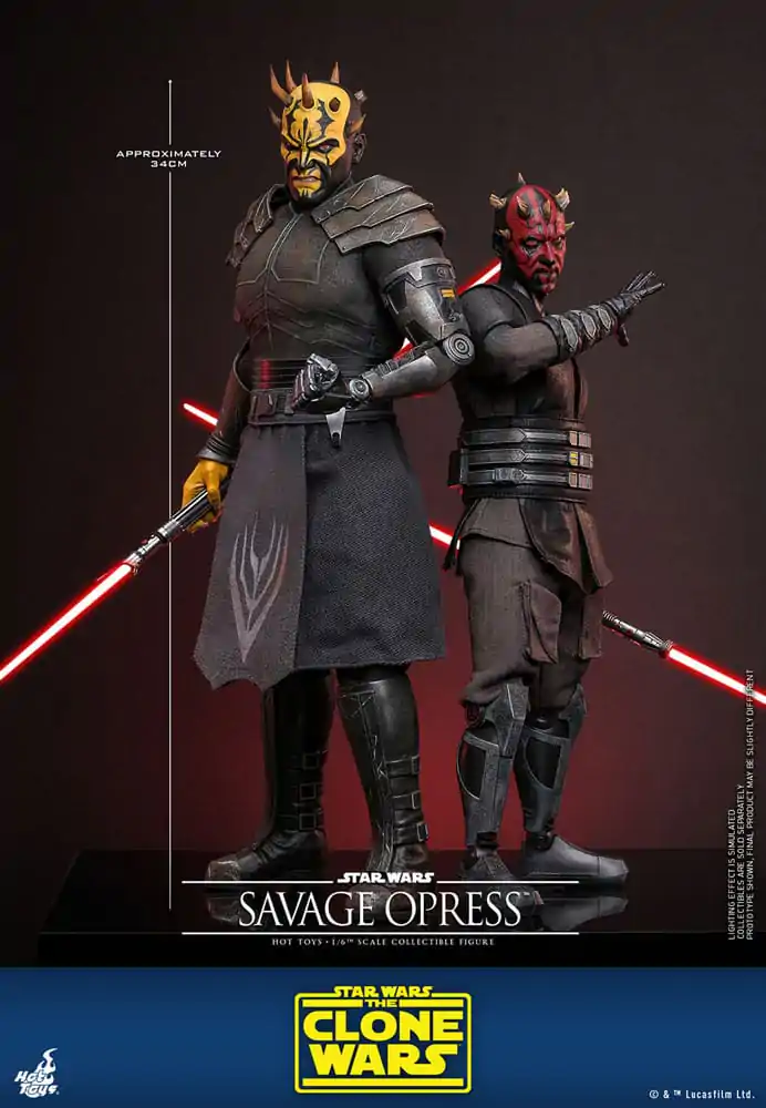 Star Wars: The Clone Wars 1/6 Savage Opress akciófigura 34 cm termékfotó