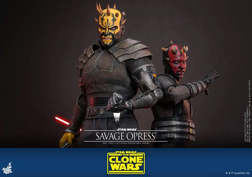 Star Wars: The Clone Wars 1/6 Savage Opress akciófigura 34 cm termékfotó