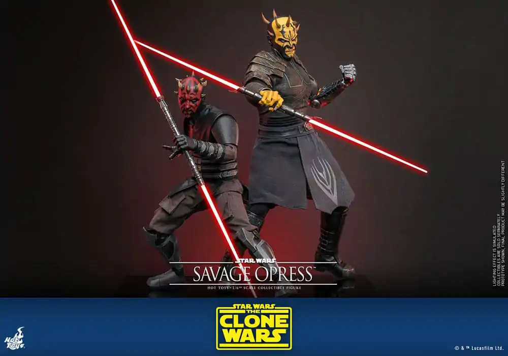 Star Wars: The Clone Wars 1/6 Savage Opress akciófigura 34 cm termékfotó