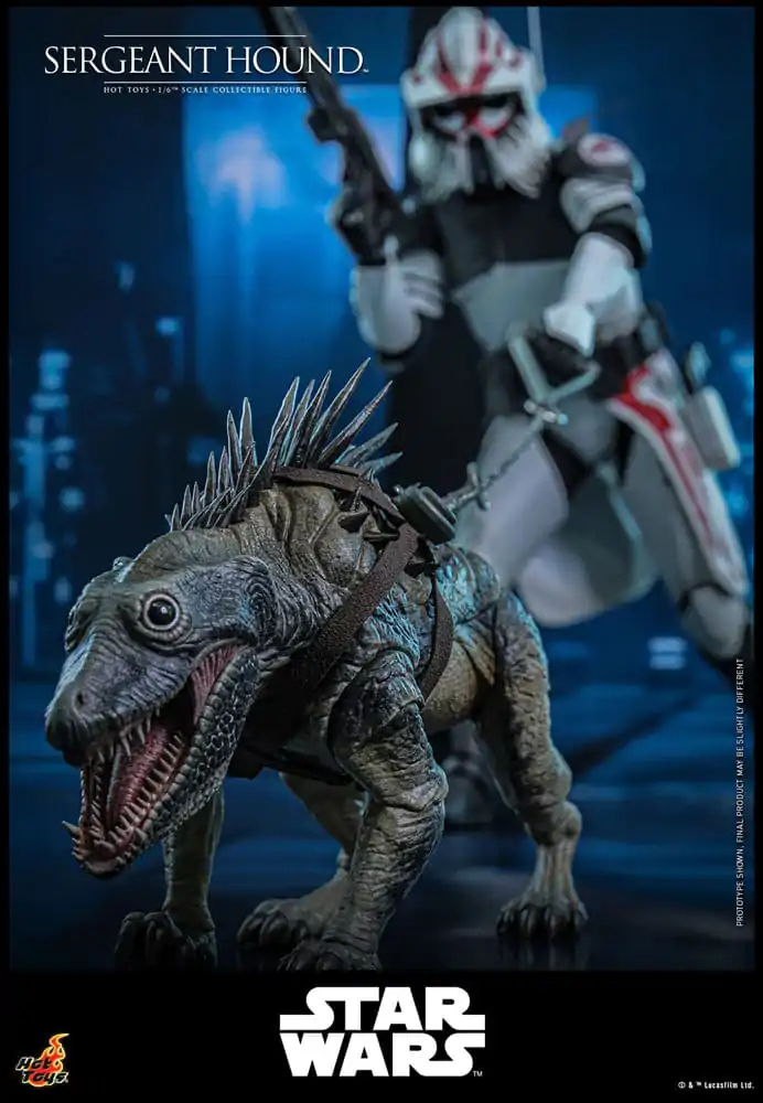 Star Wars: The Clone Wars 1/6 Sergeant Hound akciófigura 30 cm termékfotó