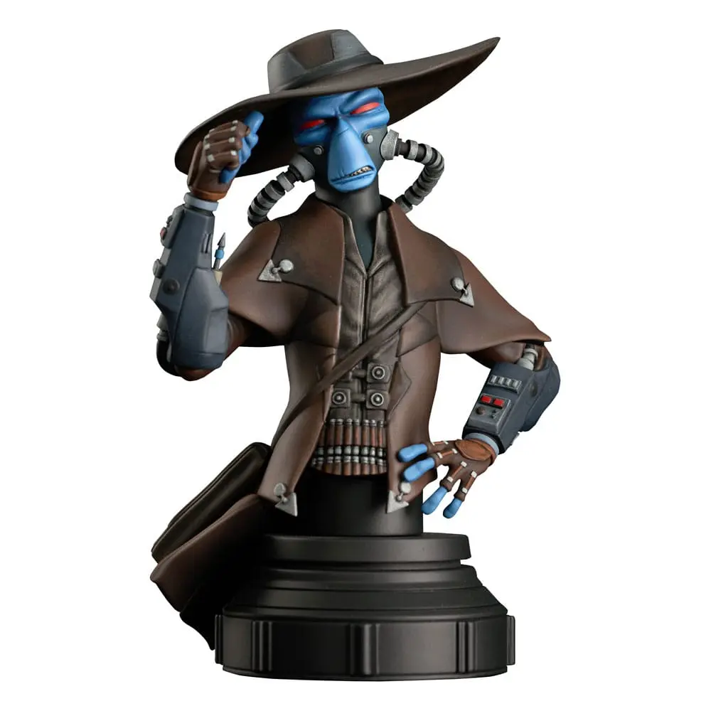 Star Wars The Clone Wars 1/7 Cad Bane mellszobor figura 16 cm termékfotó