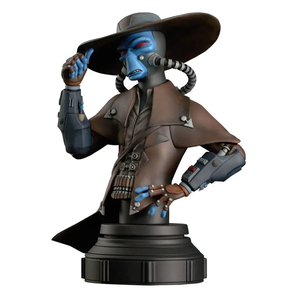 Star Wars The Clone Wars 1/7 Cad Bane mellszobor figura 16 cm termékfotó