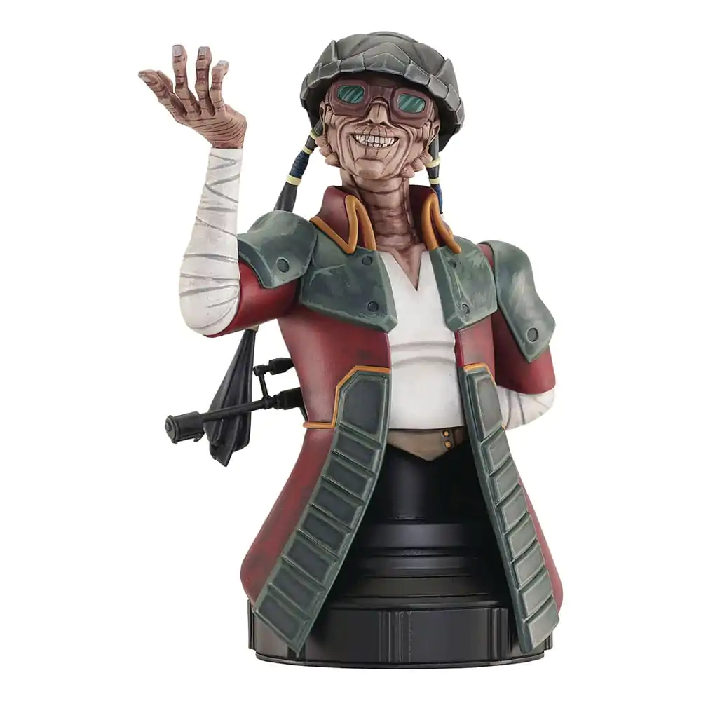 Star Wars The Clone Wars 1/7 Hondo Ohnaka mellszobor figura 15 cm termékfotó