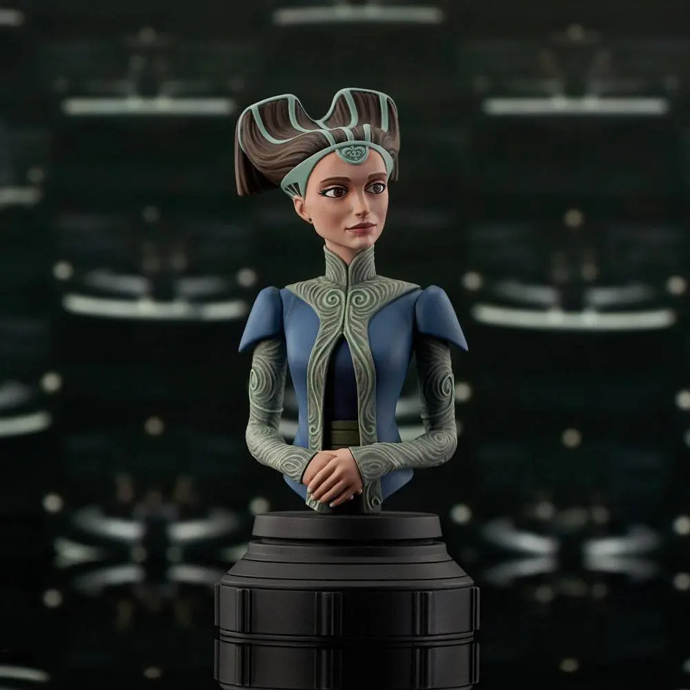 Star Wars The Clone Wars 1/7 Padme Amidala mellszobor figura 15 cm termékfotó