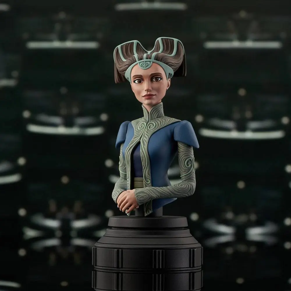 Star Wars The Clone Wars 1/7 Padme Amidala mellszobor figura 15 cm termékfotó
