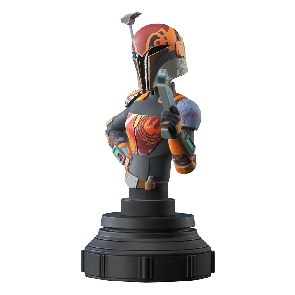 Star Wars The Clone Wars 1/7 Sabine Wren mellszobor figura 16 cm termékfotó