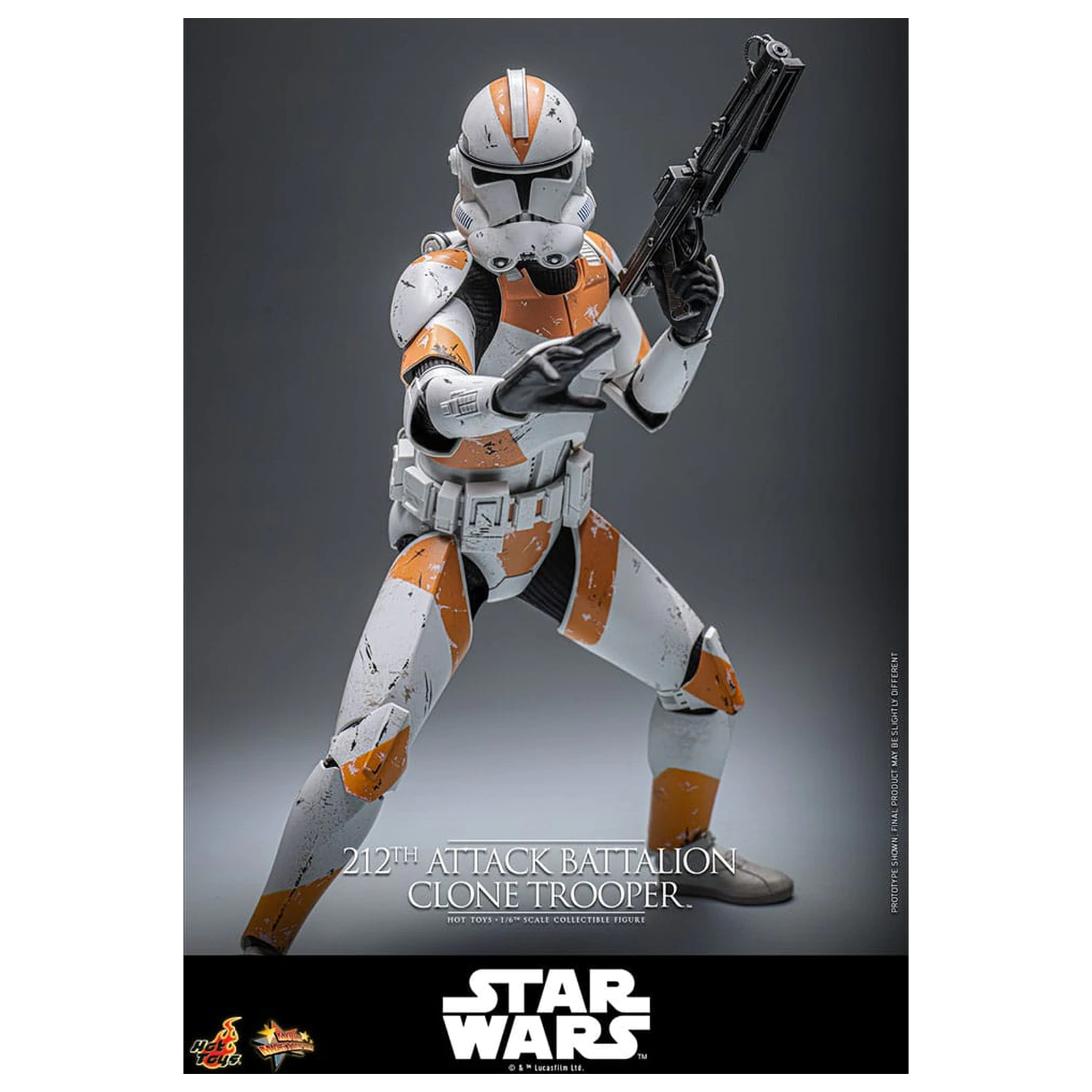 Star Wars: The Clone Wars akciófigura 1/6 212th Attack Battalion Clone Trooper 30 cm termékfotó