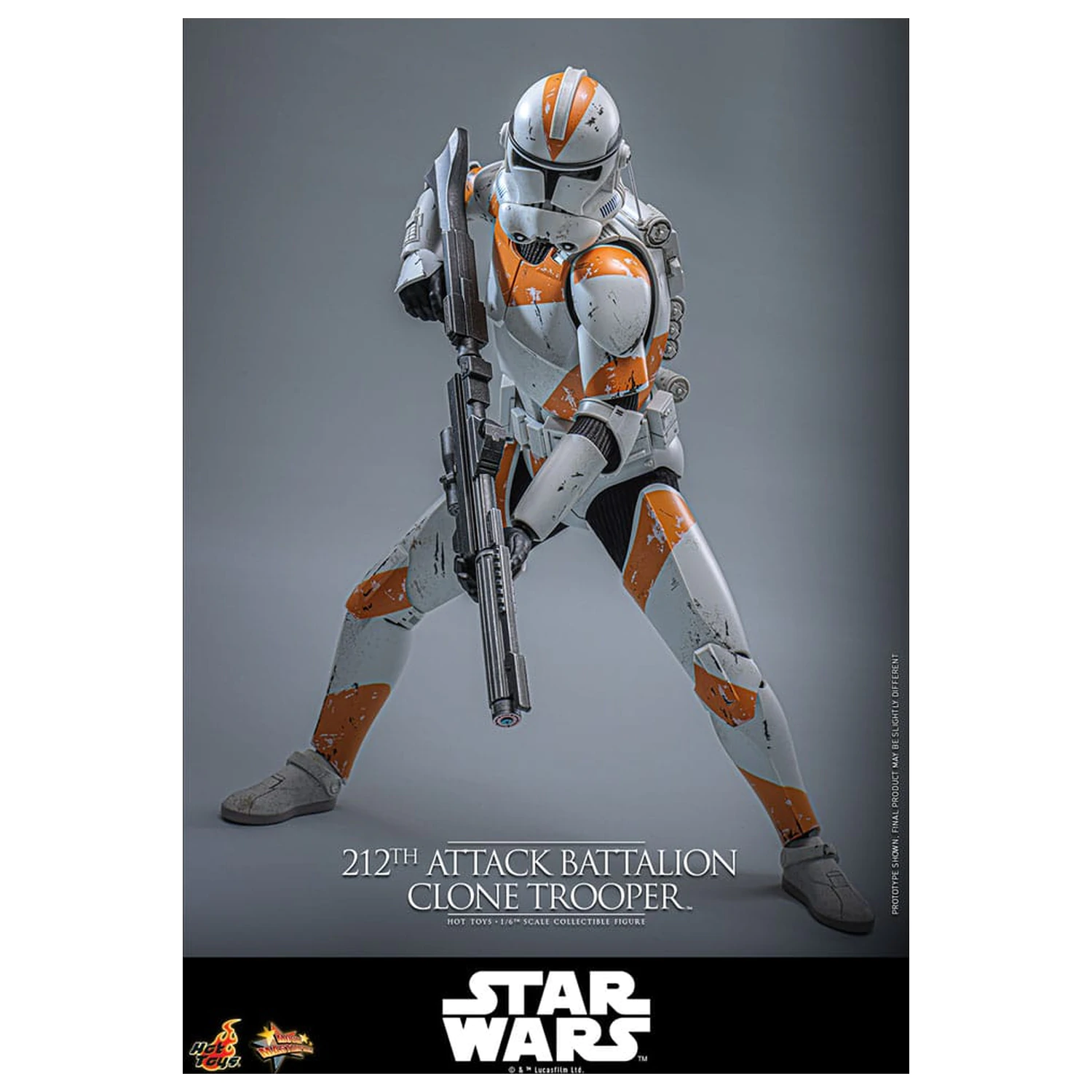 Star Wars: The Clone Wars akciófigura 1/6 212th Attack Battalion Clone Trooper 30 cm termékfotó