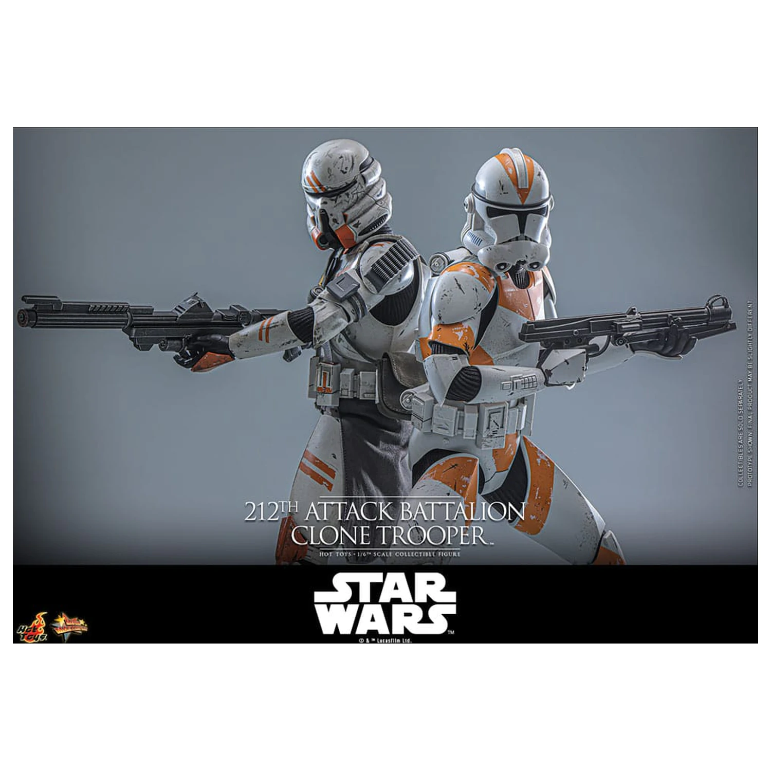 Star Wars: The Clone Wars akciófigura 1/6 212th Attack Battalion Clone Trooper 30 cm termékfotó