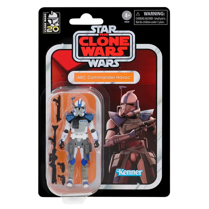 Star Wars the Clone Wars Arc Commander Havoc akciófigura 9,5cm termékfotó