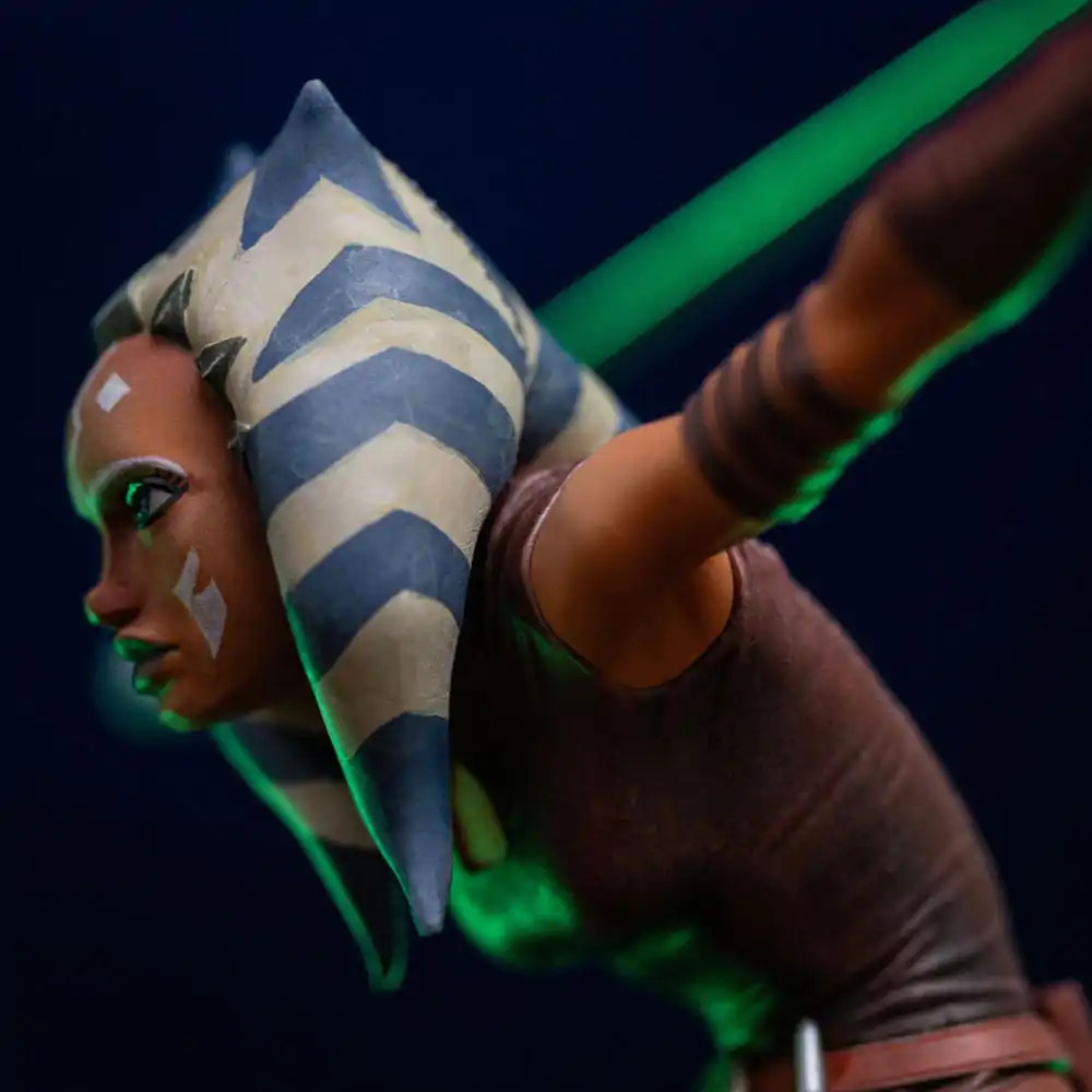 Star Wars: The Clone Wars Art Scale 1/10 Ahsoka Tano szobor figura 19 cm termékfotó