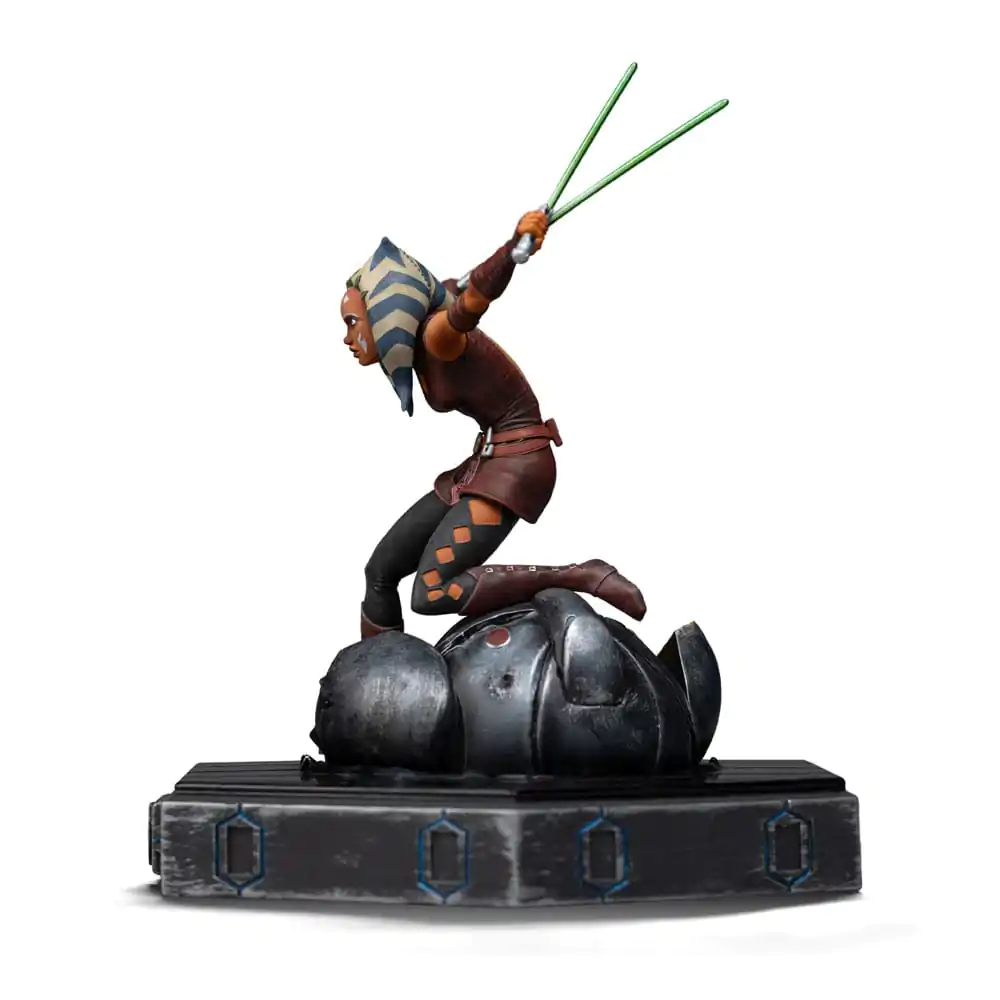 Star Wars: The Clone Wars Art Scale 1/10 Ahsoka Tano szobor figura 19 cm termékfotó