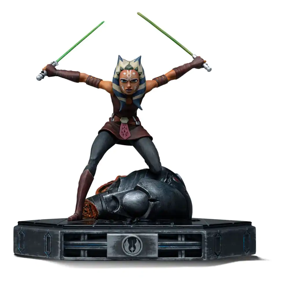 Star Wars: The Clone Wars Art Scale 1/10 Ahsoka Tano szobor figura 19 cm termékfotó