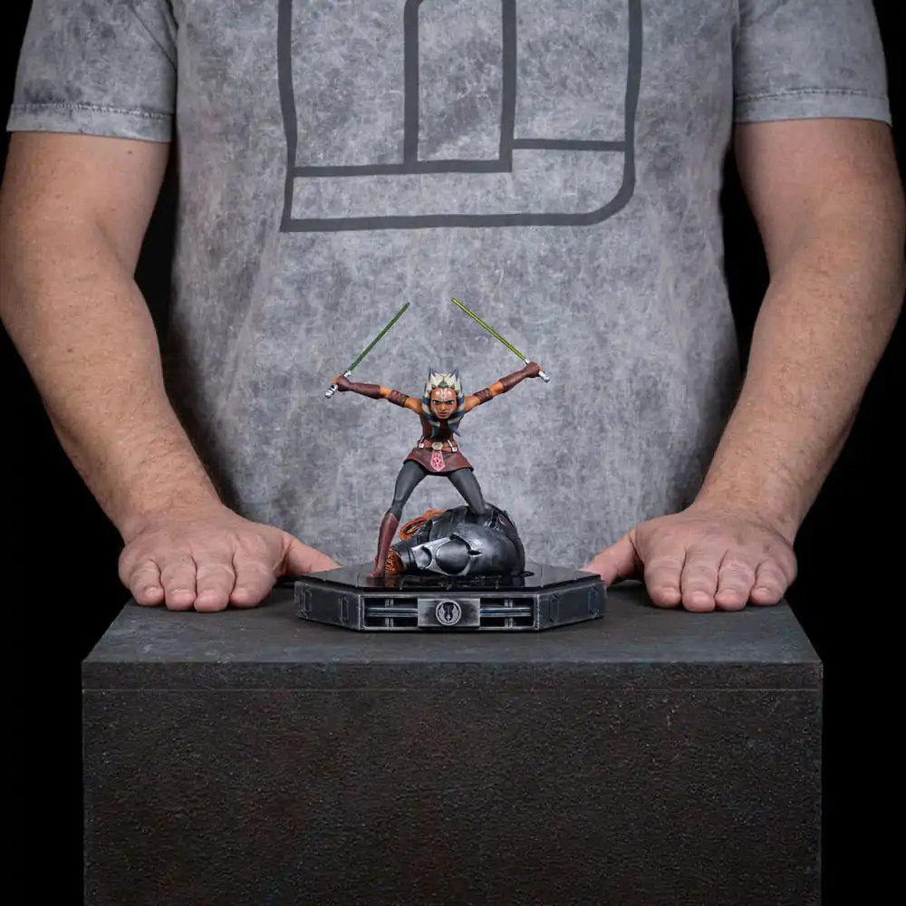 Star Wars: The Clone Wars Art Scale 1/10 Ahsoka Tano szobor figura 19 cm termékfotó