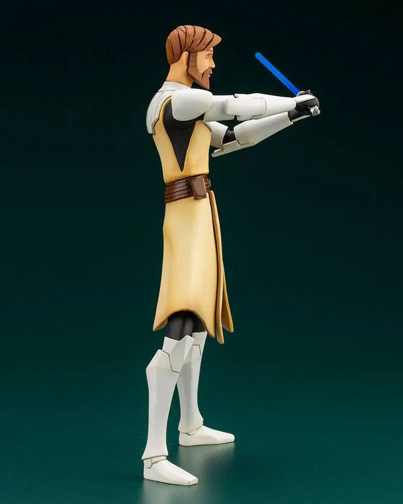 Star Wars The Clone Wars ARTFX+ 1/10 Obi-Wan Kenobi PVC szobor figura 17 cm termékfotó