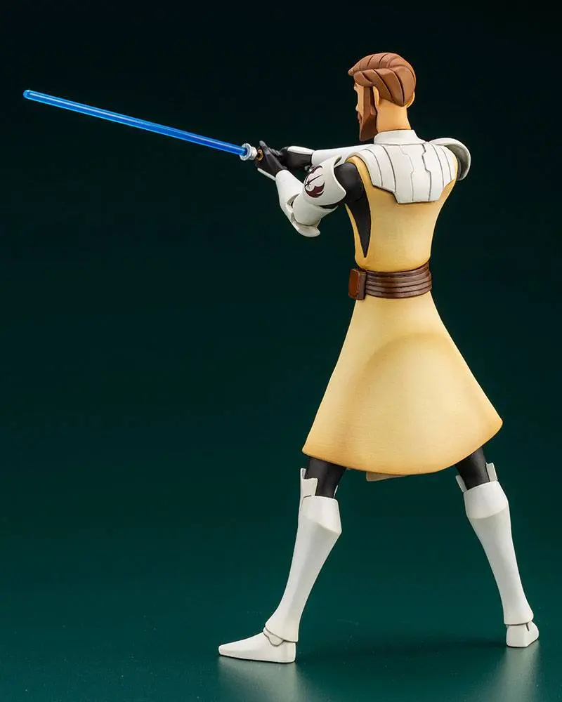 Star Wars The Clone Wars ARTFX+ 1/10 Obi-Wan Kenobi PVC szobor figura 17 cm termékfotó