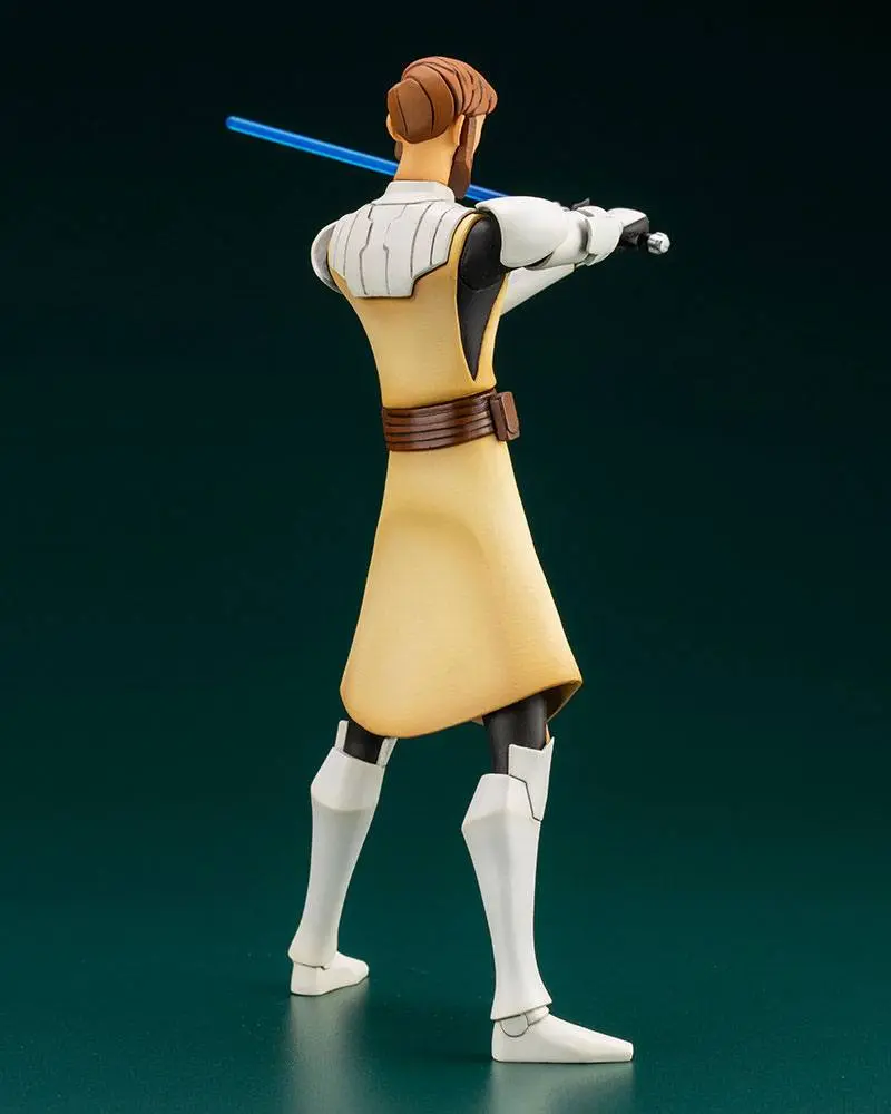 Star Wars The Clone Wars ARTFX+ 1/10 Obi-Wan Kenobi PVC szobor figura 17 cm termékfotó