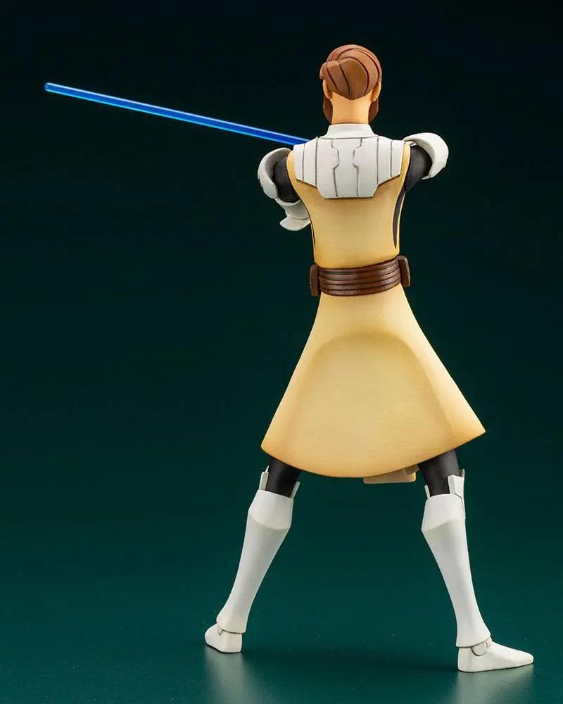Star Wars The Clone Wars ARTFX+ 1/10 Obi-Wan Kenobi PVC szobor figura 17 cm termékfotó