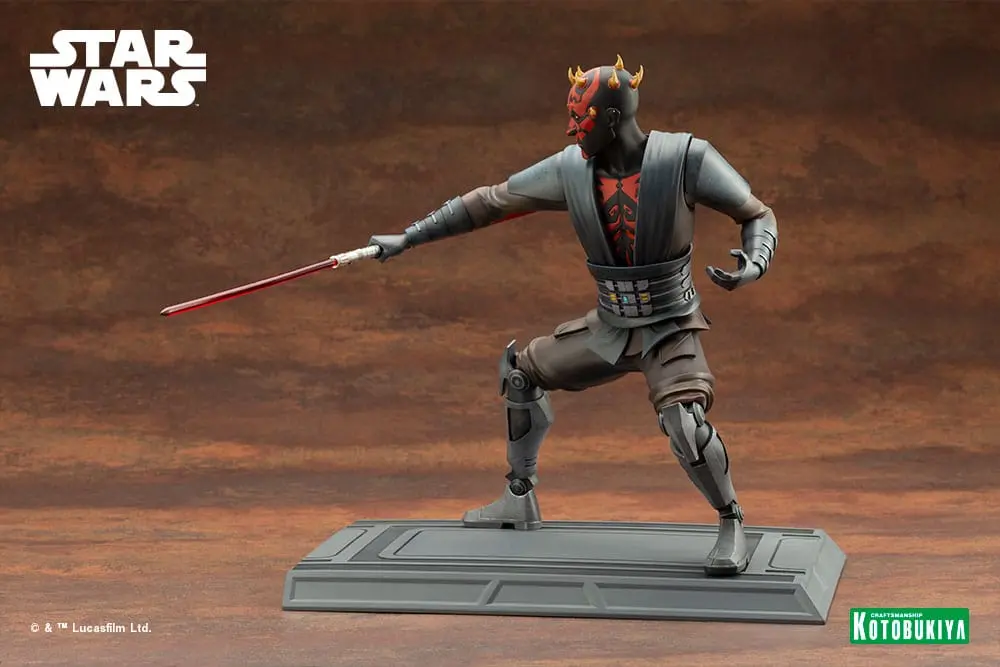 Star Wars The Clone Wars ARTFX 1/7 Darth Maul PVC szobor figura 26 cm termékfotó