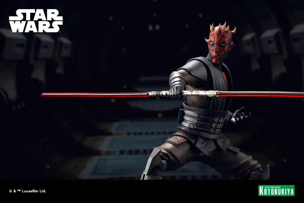 Star Wars The Clone Wars ARTFX 1/7 Darth Maul PVC szobor figura 26 cm termékfotó