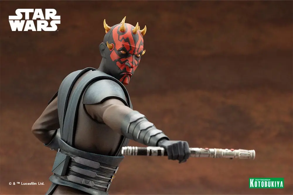 Star Wars The Clone Wars ARTFX 1/7 Darth Maul PVC szobor figura 26 cm termékfotó