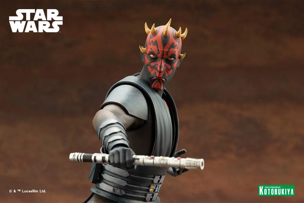 Star Wars The Clone Wars ARTFX 1/7 Darth Maul PVC szobor figura 26 cm termékfotó