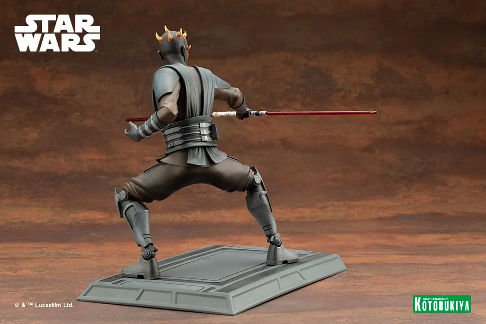 Star Wars The Clone Wars ARTFX 1/7 Darth Maul PVC szobor figura 26 cm termékfotó