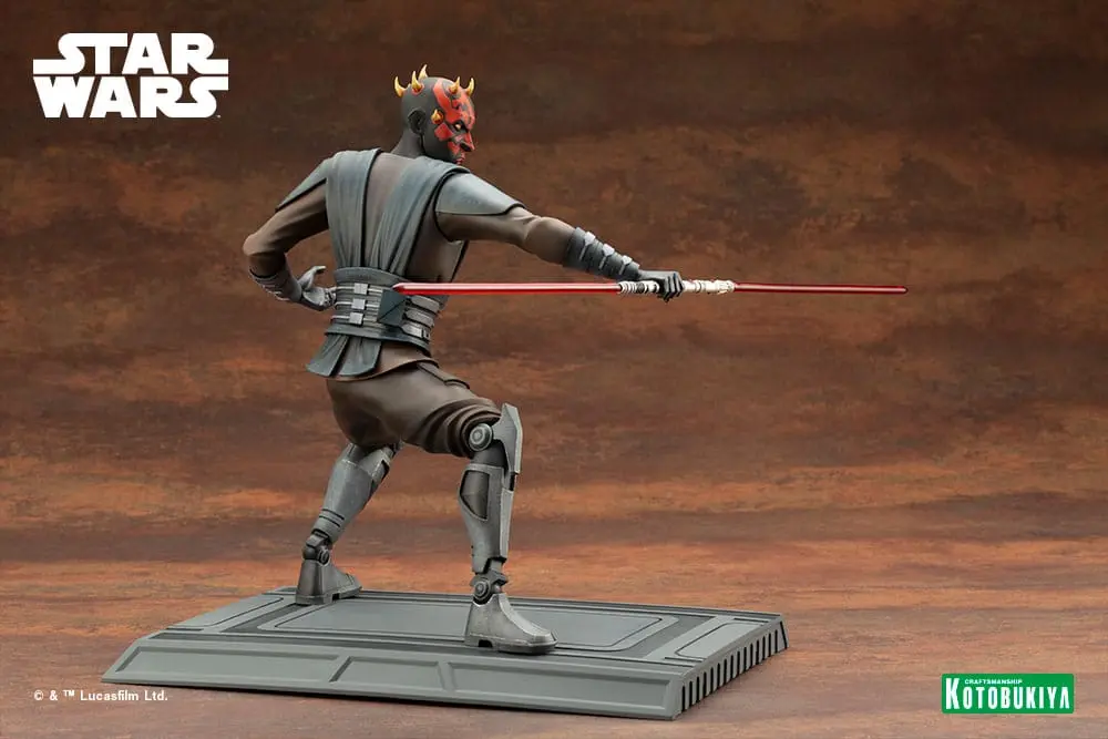 Star Wars The Clone Wars ARTFX 1/7 Darth Maul PVC szobor figura 26 cm termékfotó